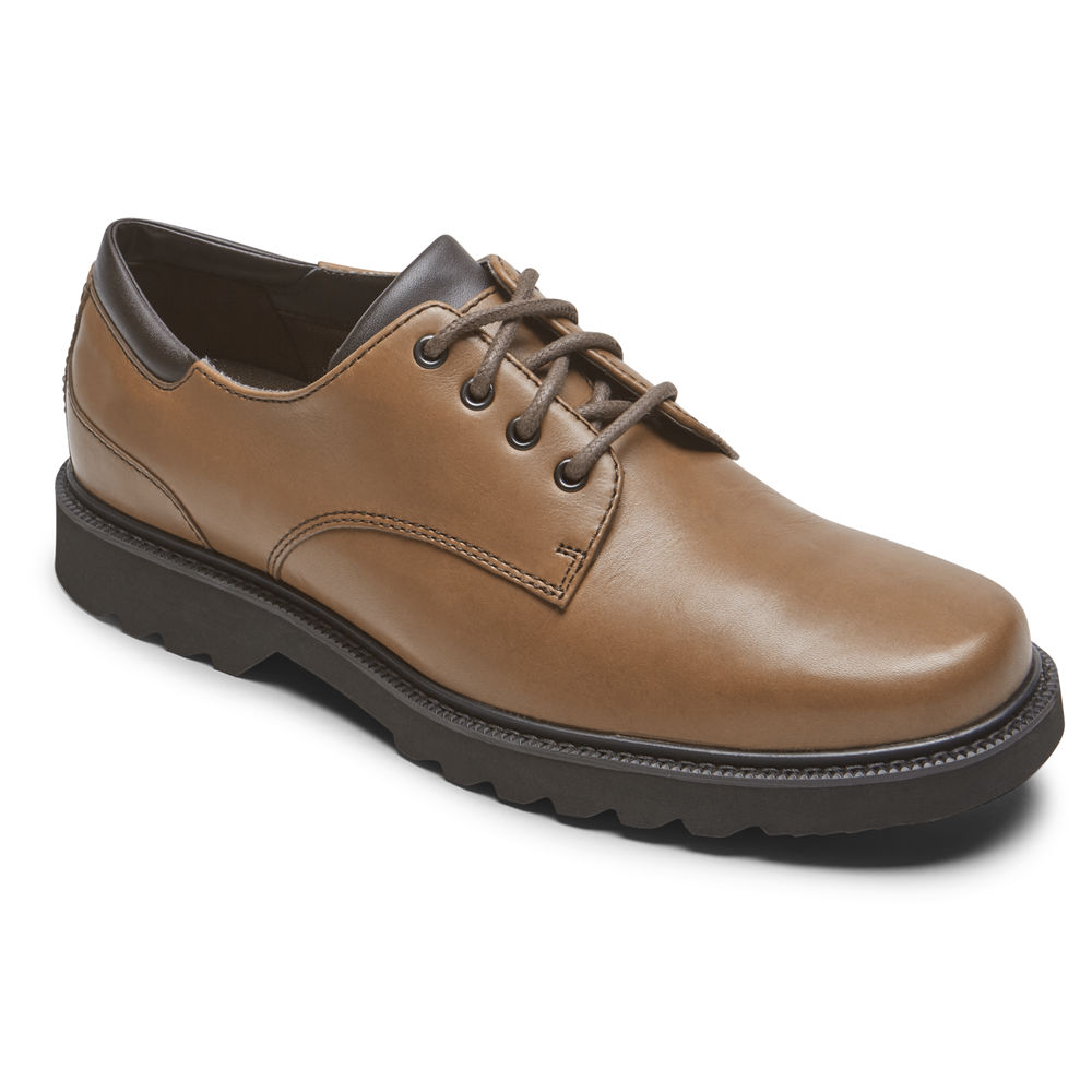 Oxfords Rockport Hombre Mexico - Northfield Waterproof Marrom Oscuro - XNLIH8573